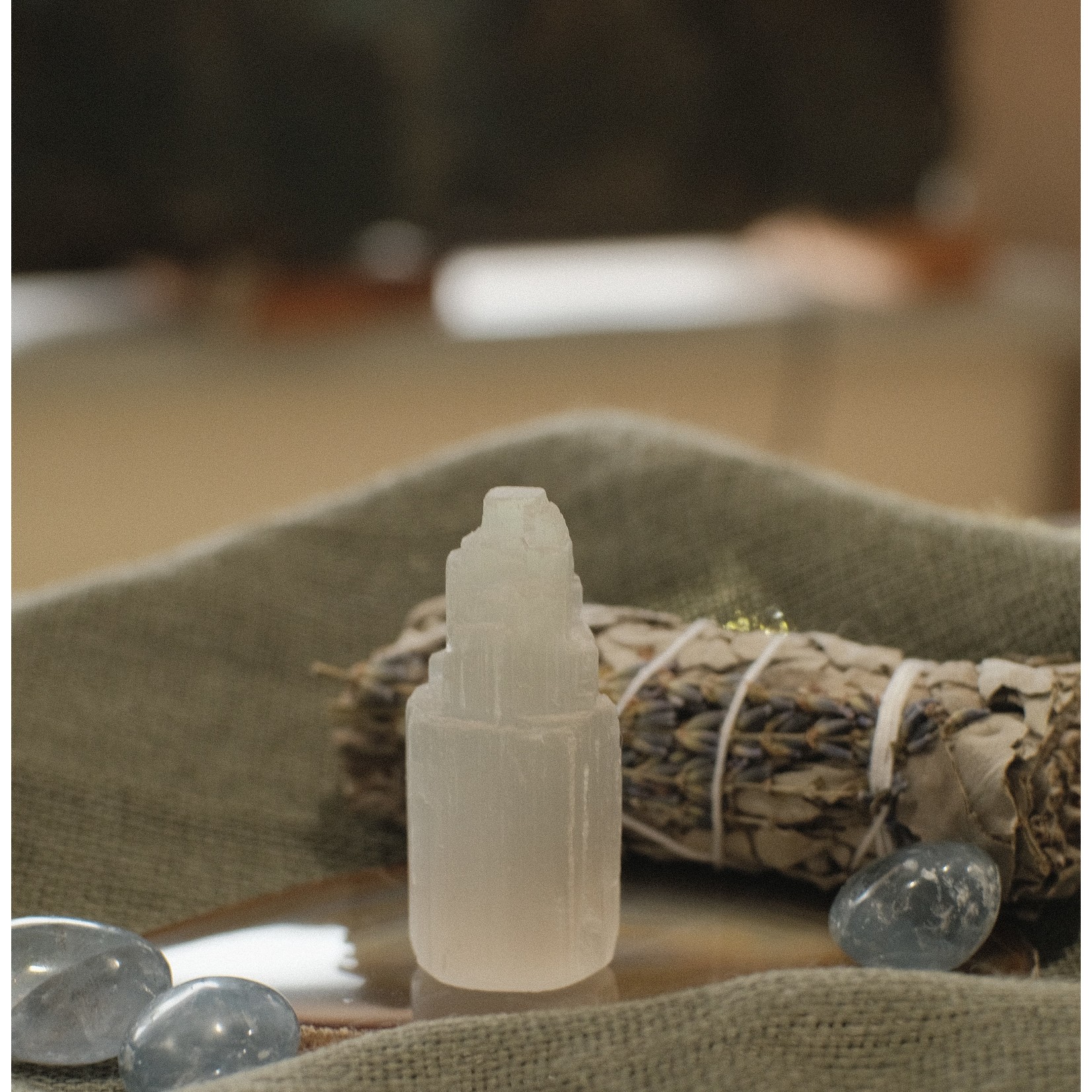 Mini Selenite Tower