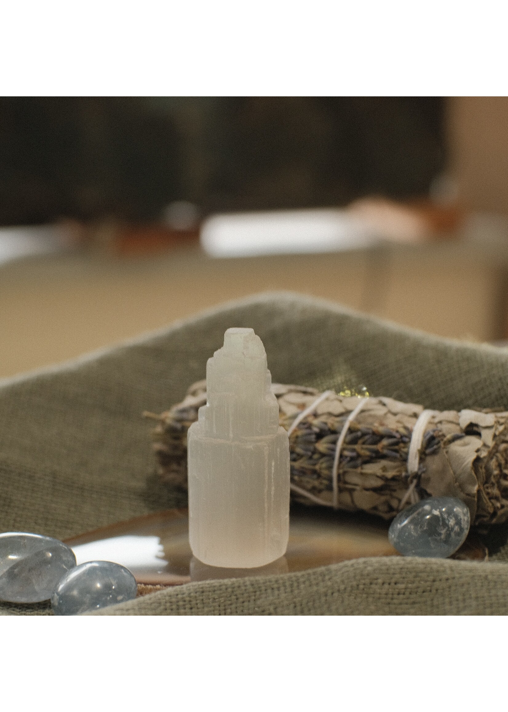 Mini Selenite Tower