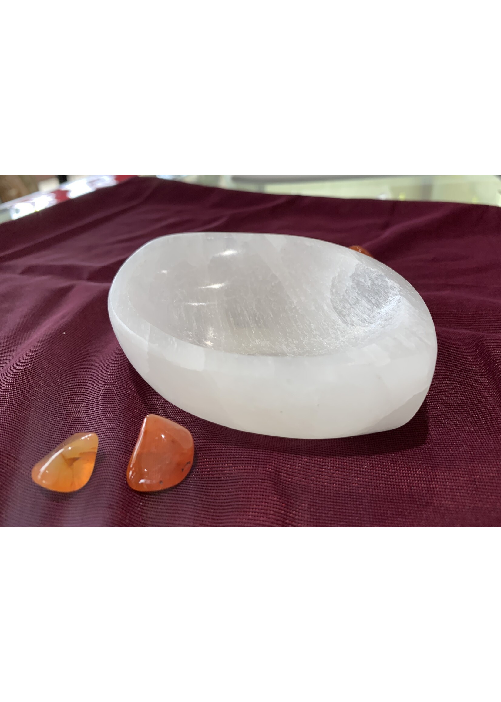 Selenite Boats - Small
