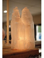 Selenite Lamps - twin med