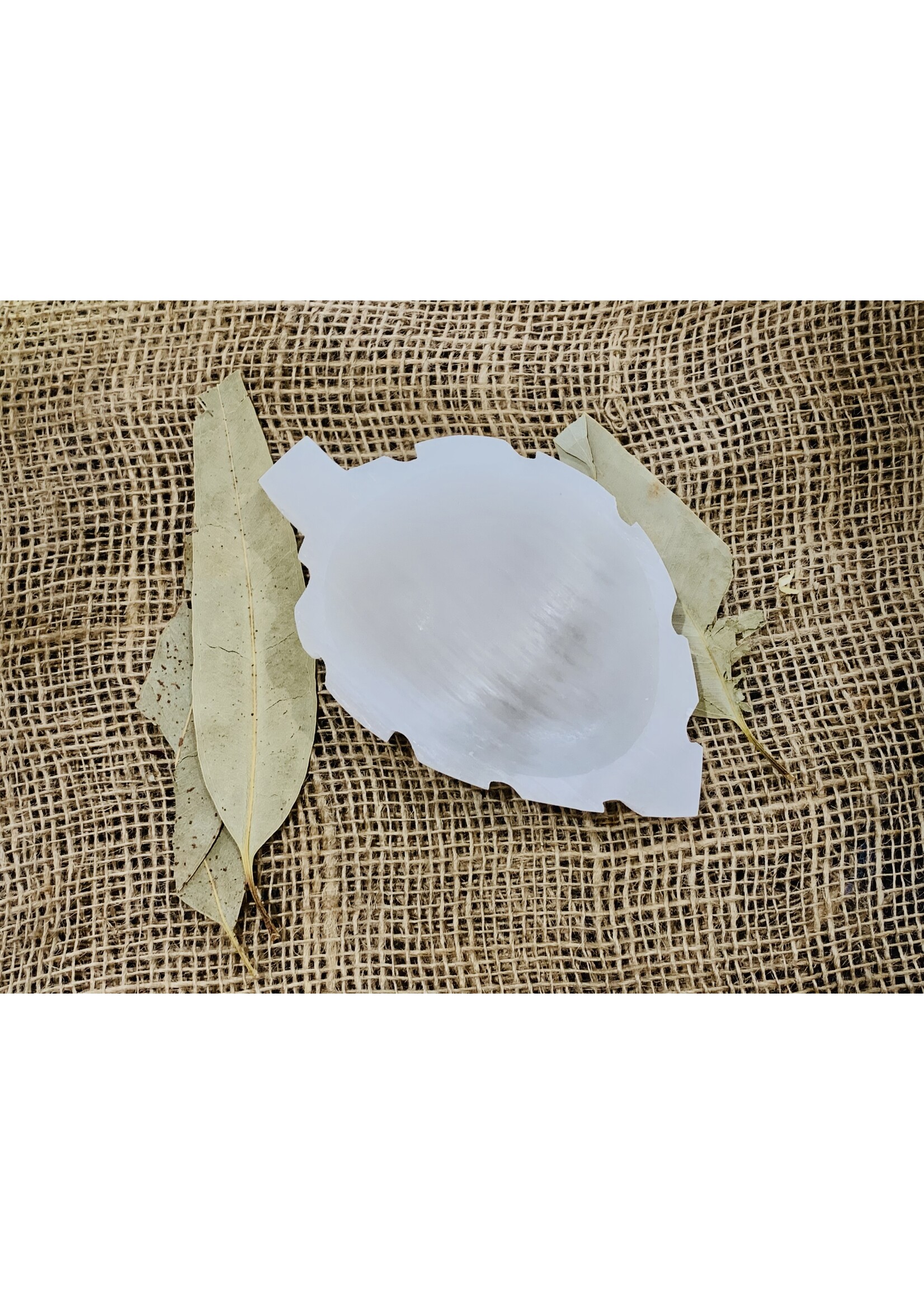 Selenite Leaf - $39.95
