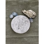 Selenite Disk - 10cmRoundOM