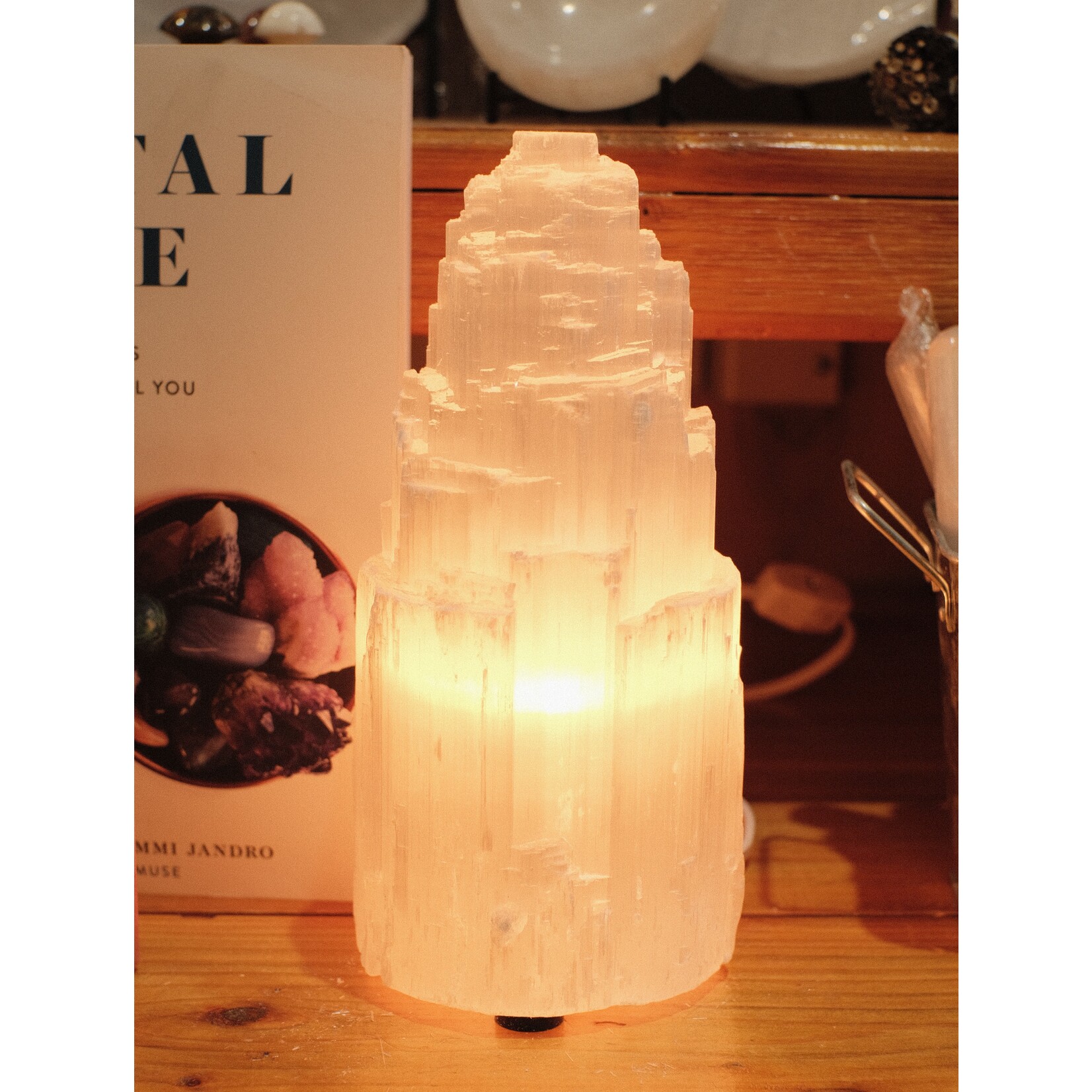 Selenite Lamps - 6in