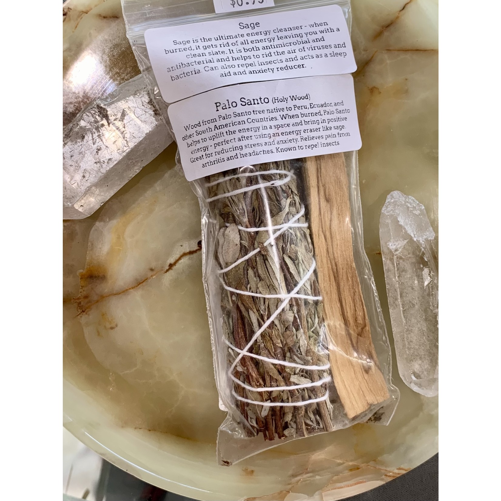 Lavender Smudge Stick w/ Palo Stick