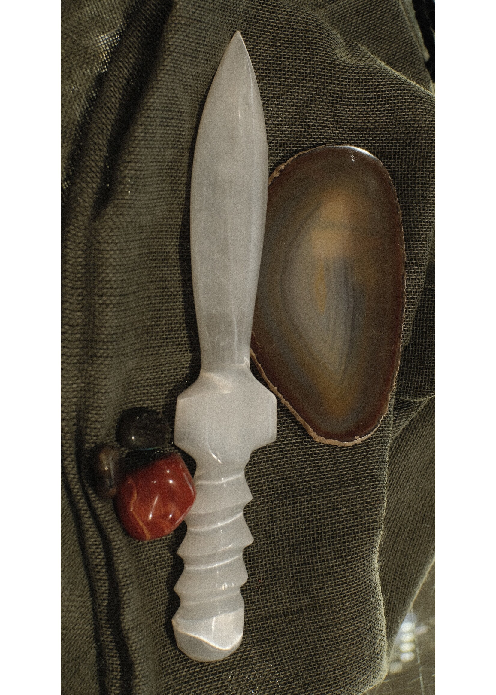 Selenite Swords - Spiral