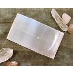 Selenite Disk - rectangle