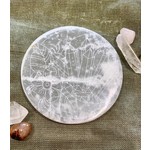Selenite Disk - 6" rd