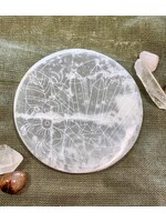 Selenite Disk - 6" rd