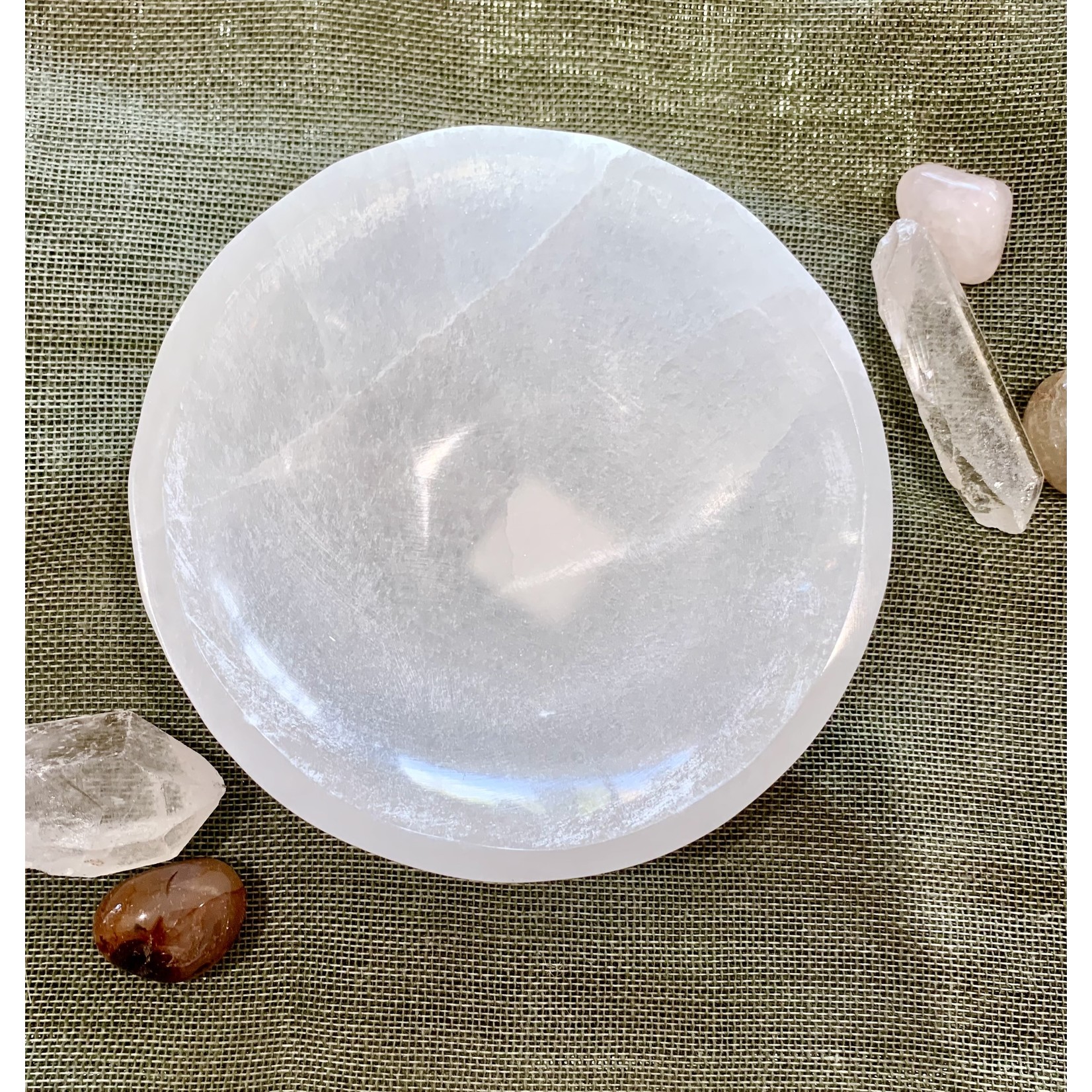 Selenite Bowl - 14cm