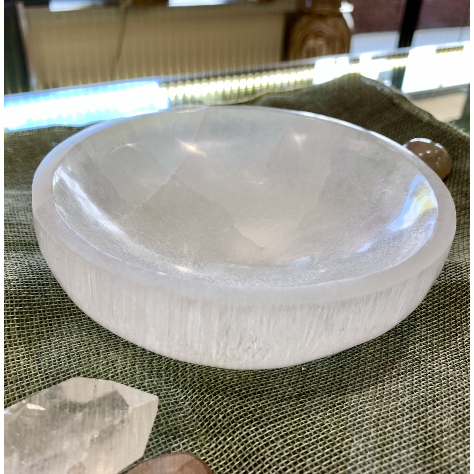 Selenite Bowl - 14cm