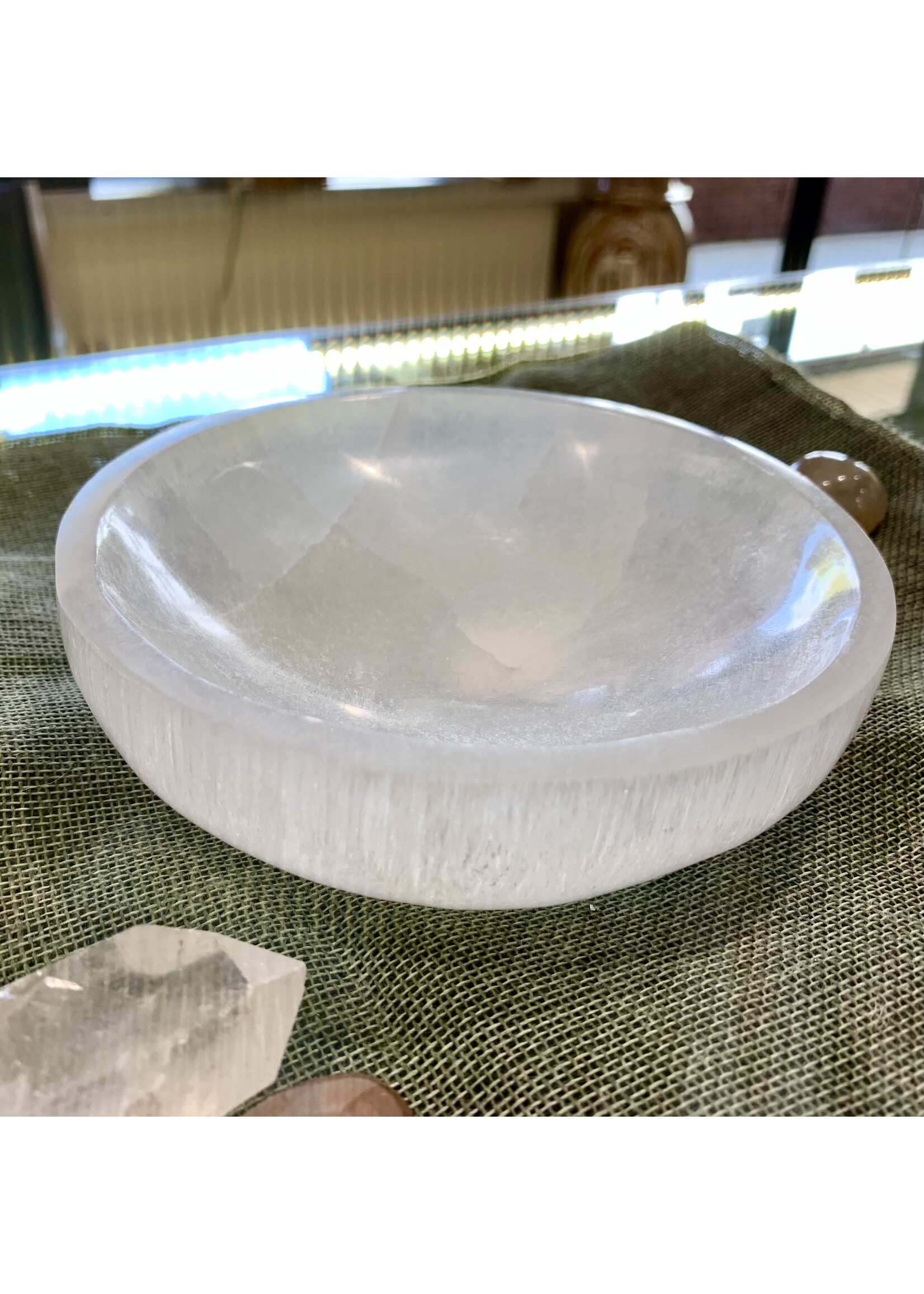 Selenite Bowl - 14cm