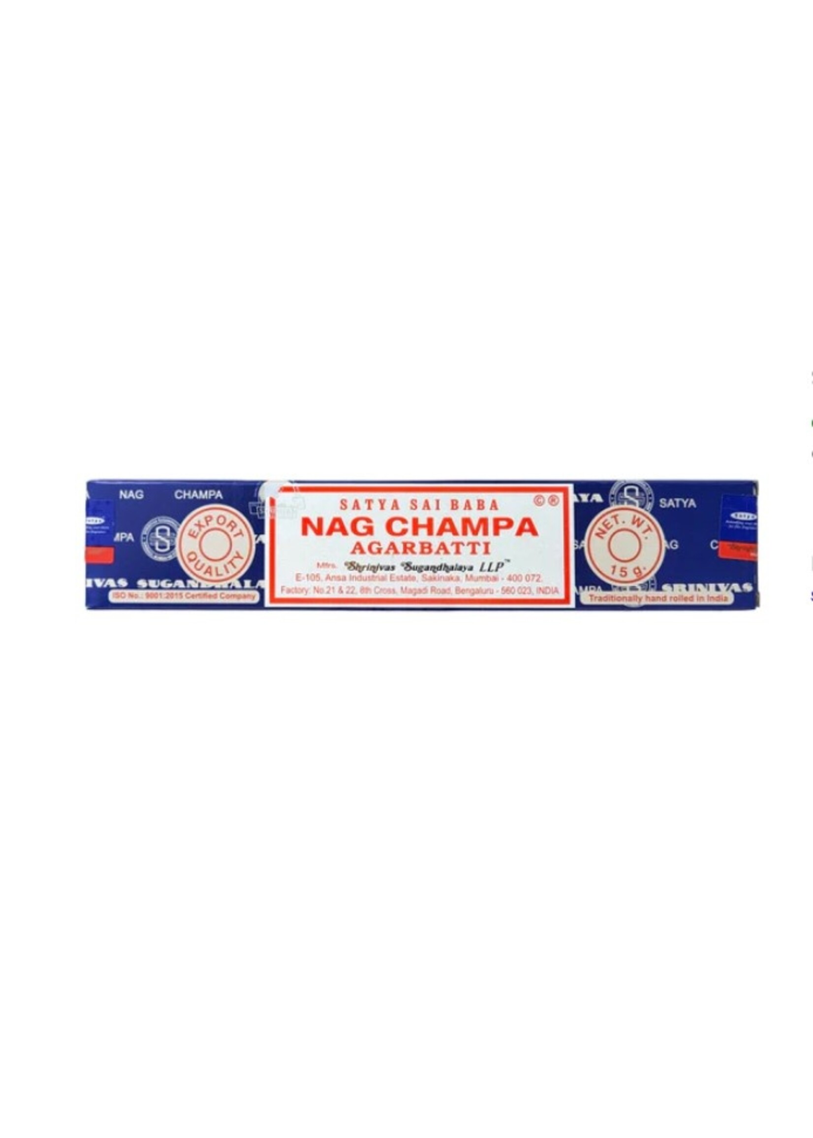 Satya Satya Incense Sticks - Nag Champa