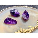 Amethyst  - dark african tumbled piece