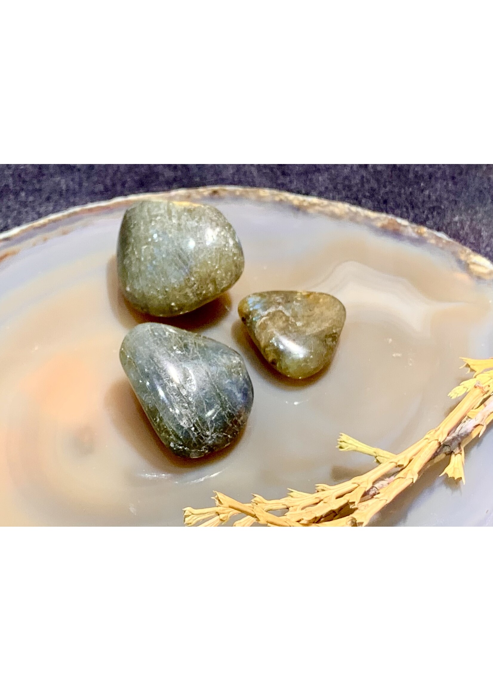 Labradorite - piece tumbled