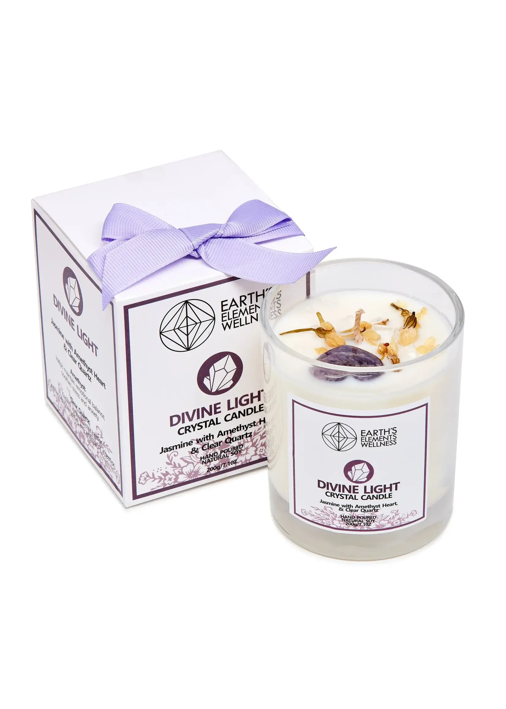Earths Elements Gem Stone Candles