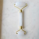 Facial Roller - Jade (White)