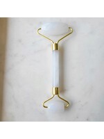 Facial Roller - Jade (White)