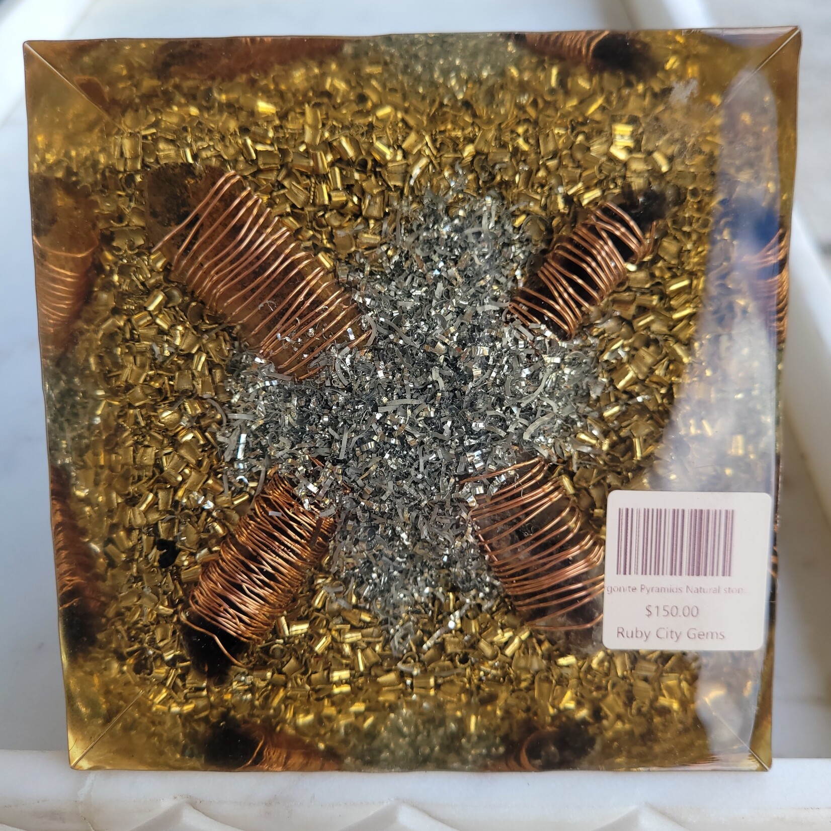 Organite Pyramids Natural Stone - 75 pyramid