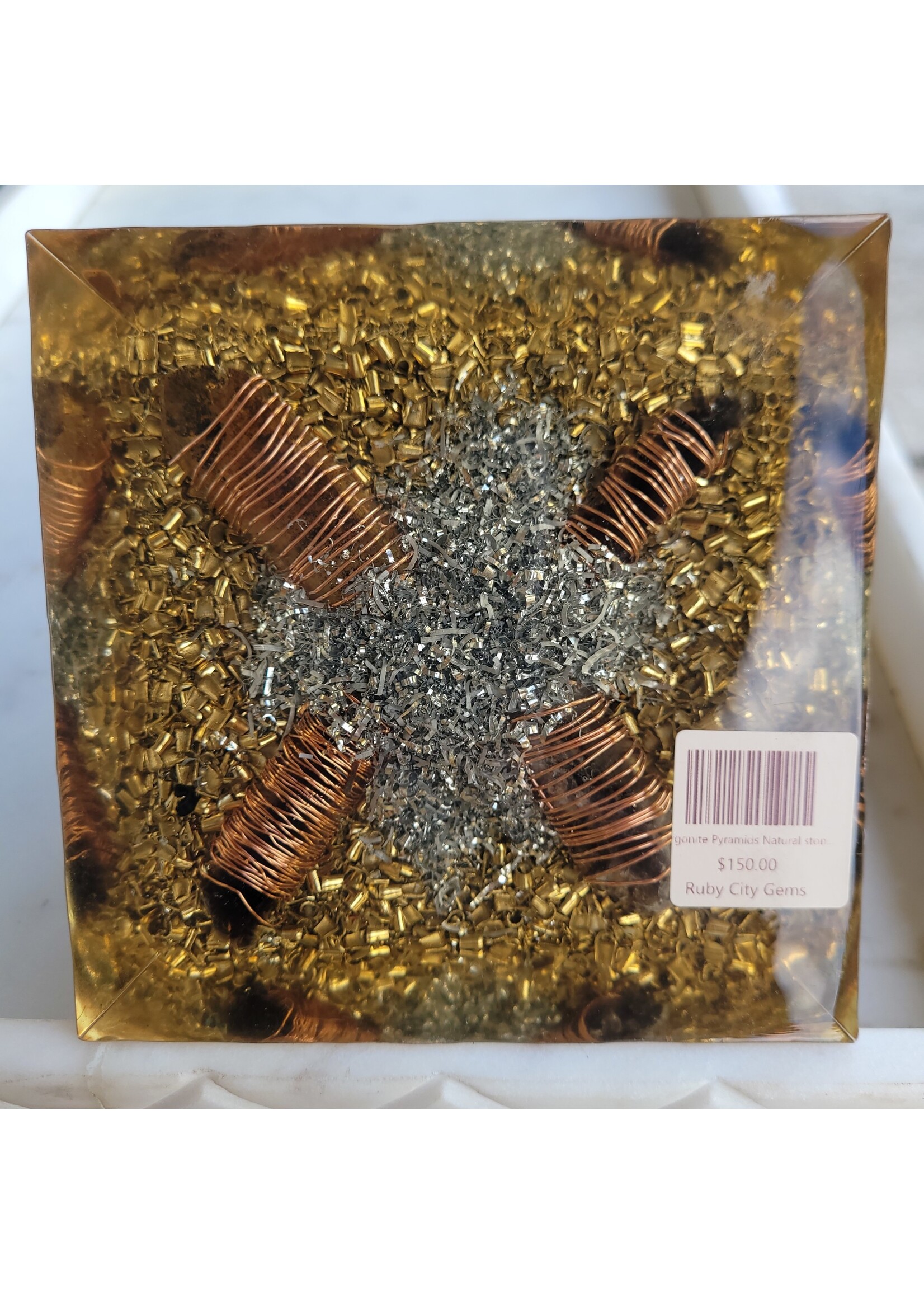 Organite Pyramids Natural Stone - 75 pyramid