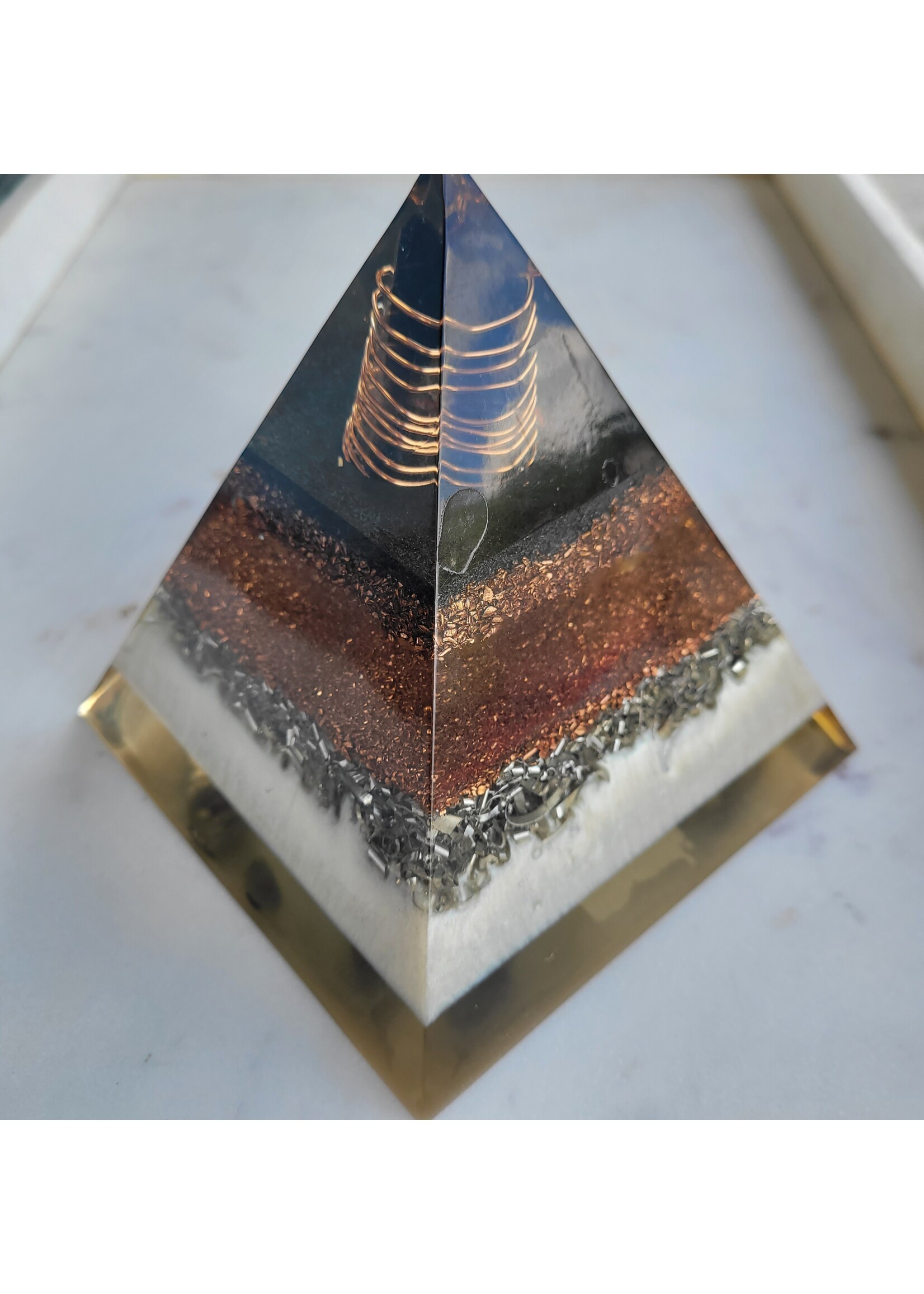 Organite Pyramids Natural Stone - 70 pyramid