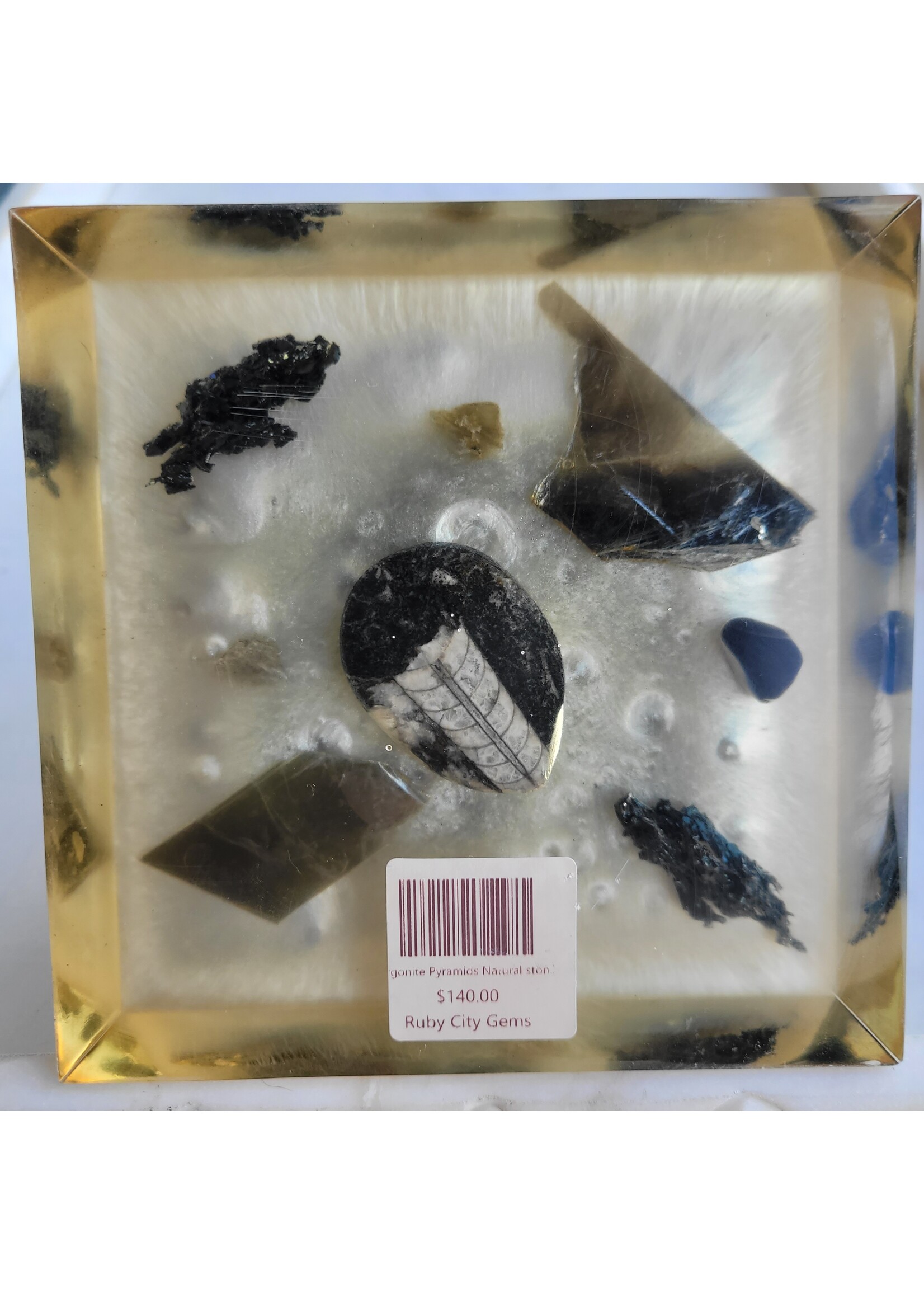 Organite Pyramids Natural Stone - 70 pyramid