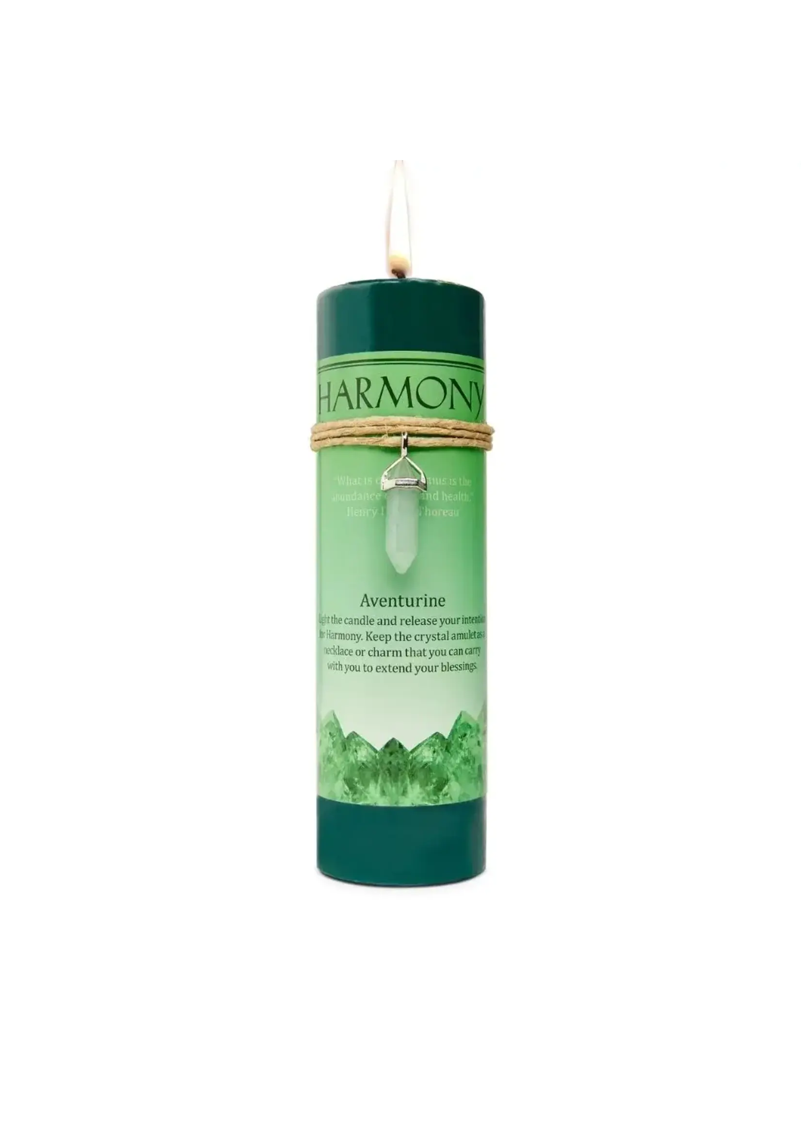 Earths Elements Pillar Candles With Pendant