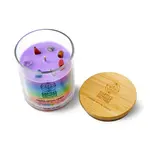 Earths Elements Crystal Candle Chakra