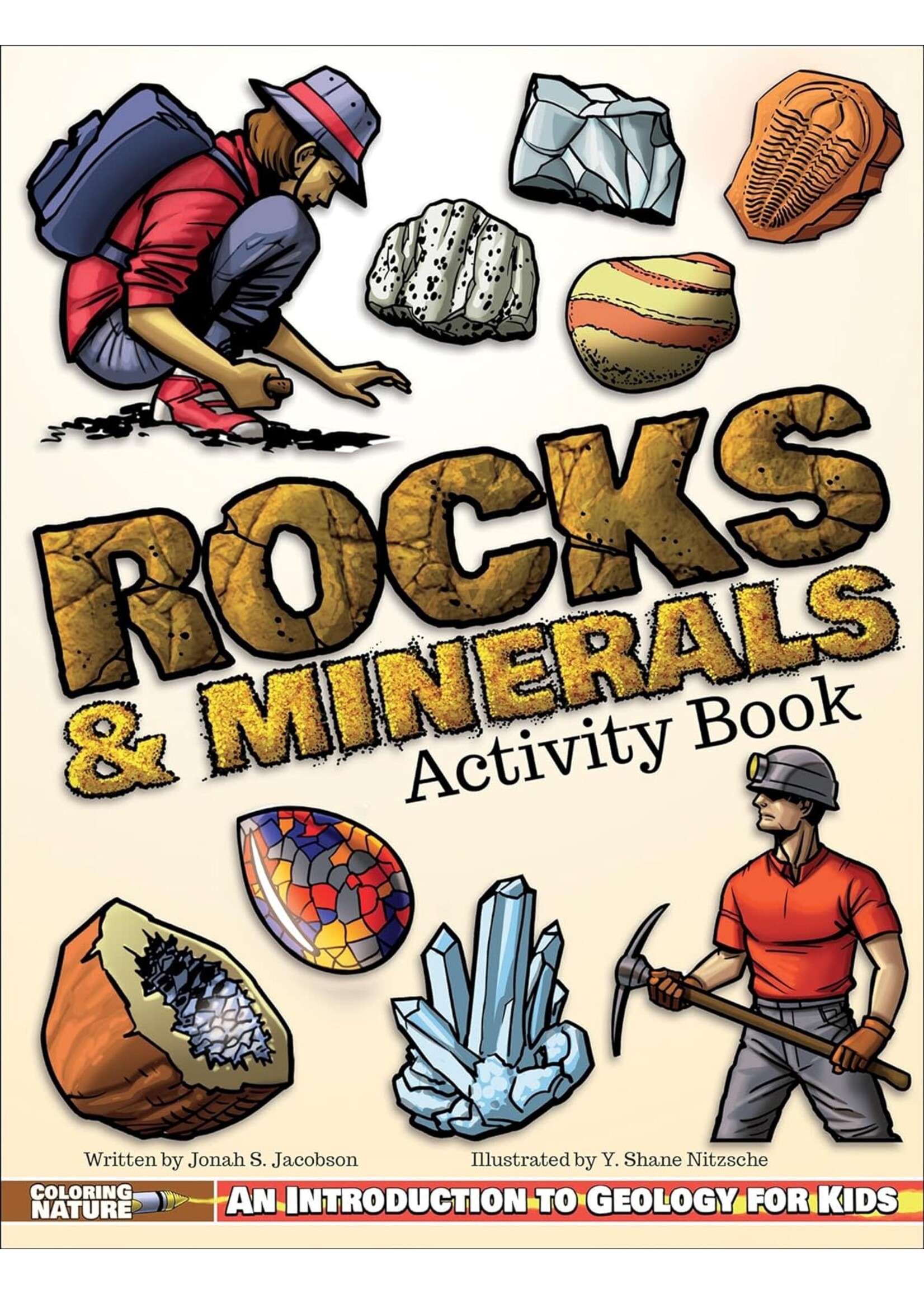 Rocks & Minerals Activity Book