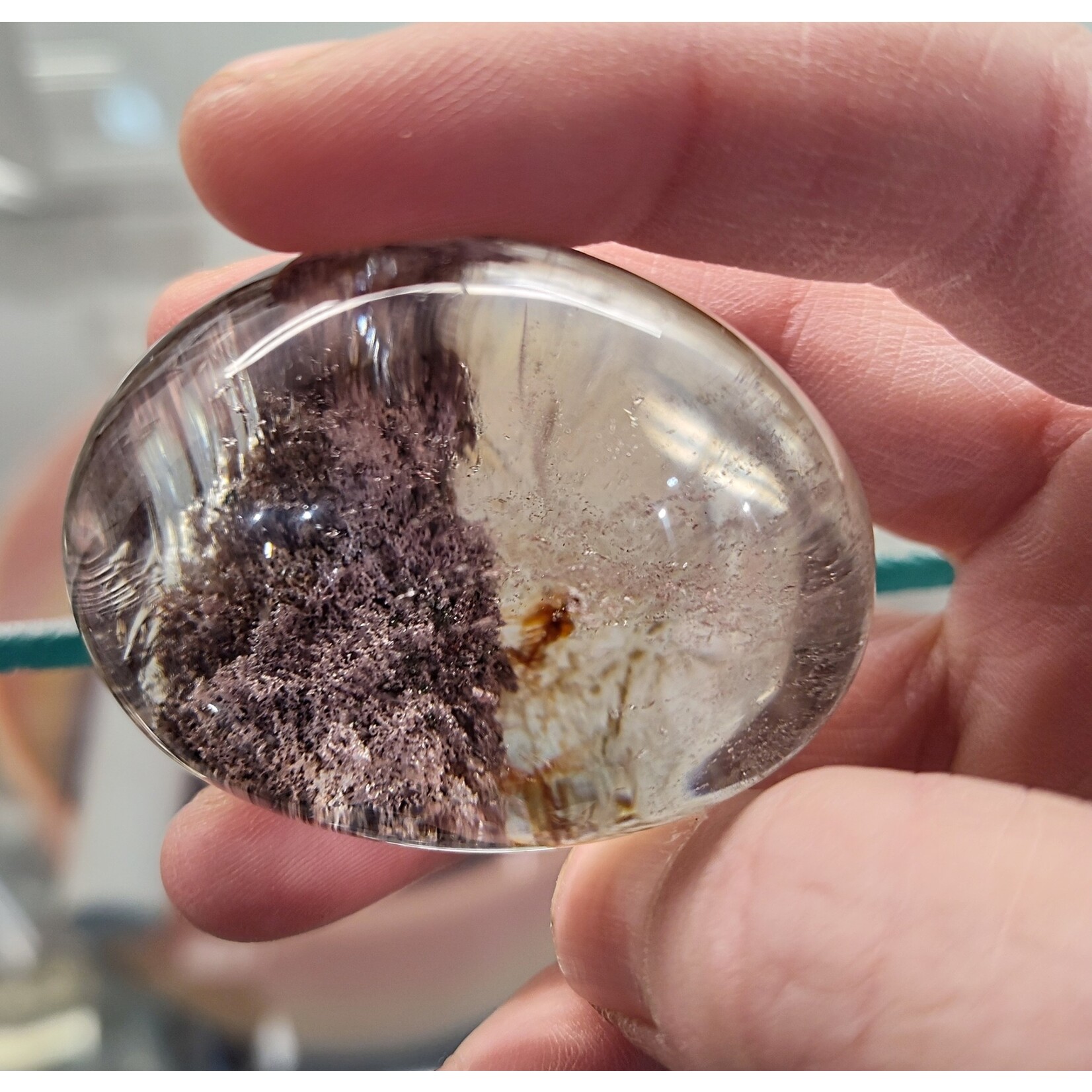 Quartz With Lodalite, Chlorite, & Phantoms