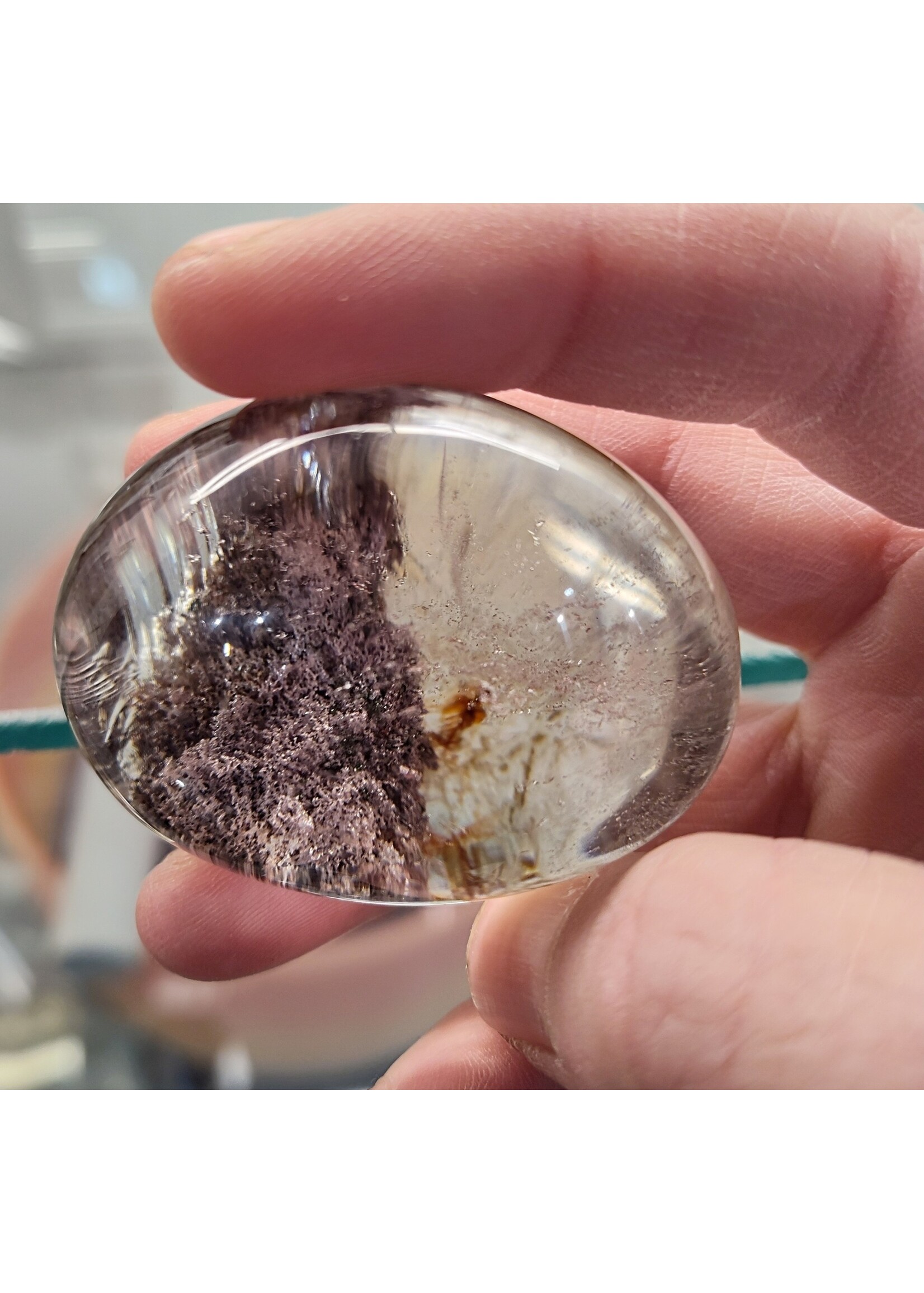 Quartz With Lodalite, Chlorite, & Phantoms