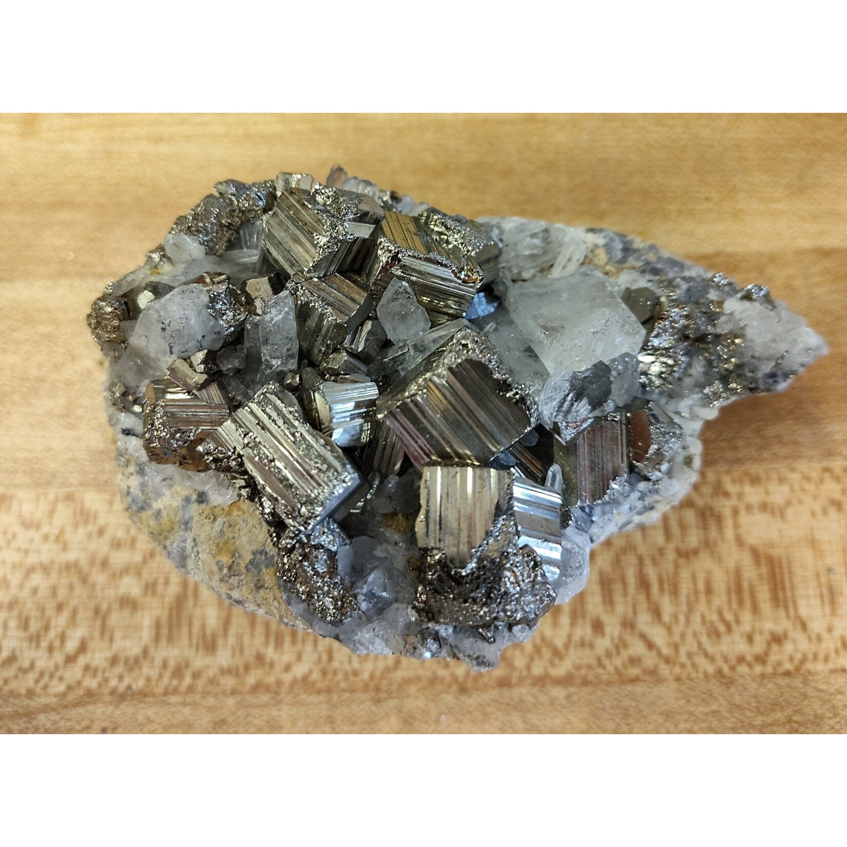 Pyrite & Quartz (Indonesia)
