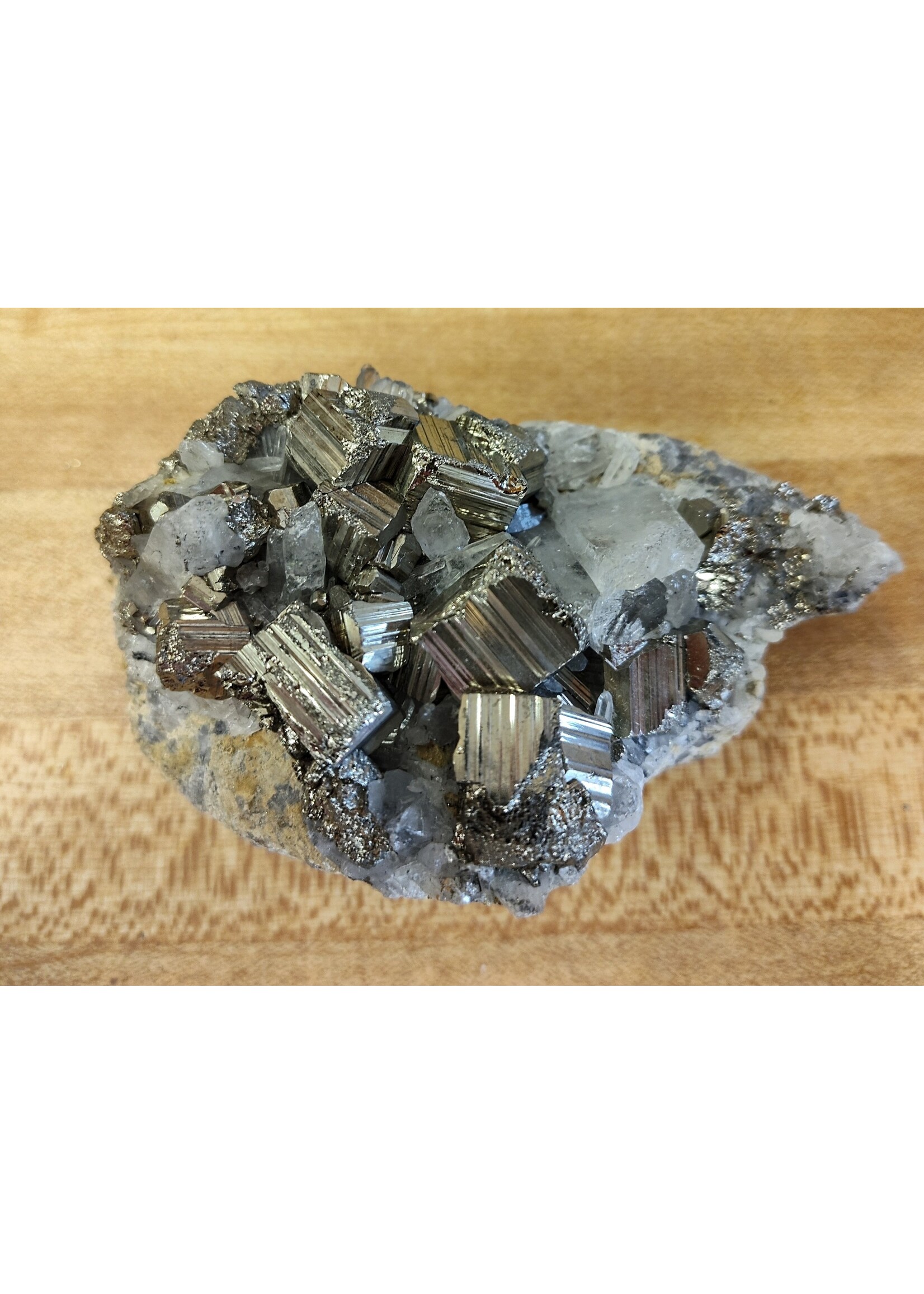 Pyrite & Quartz (Indonesia)