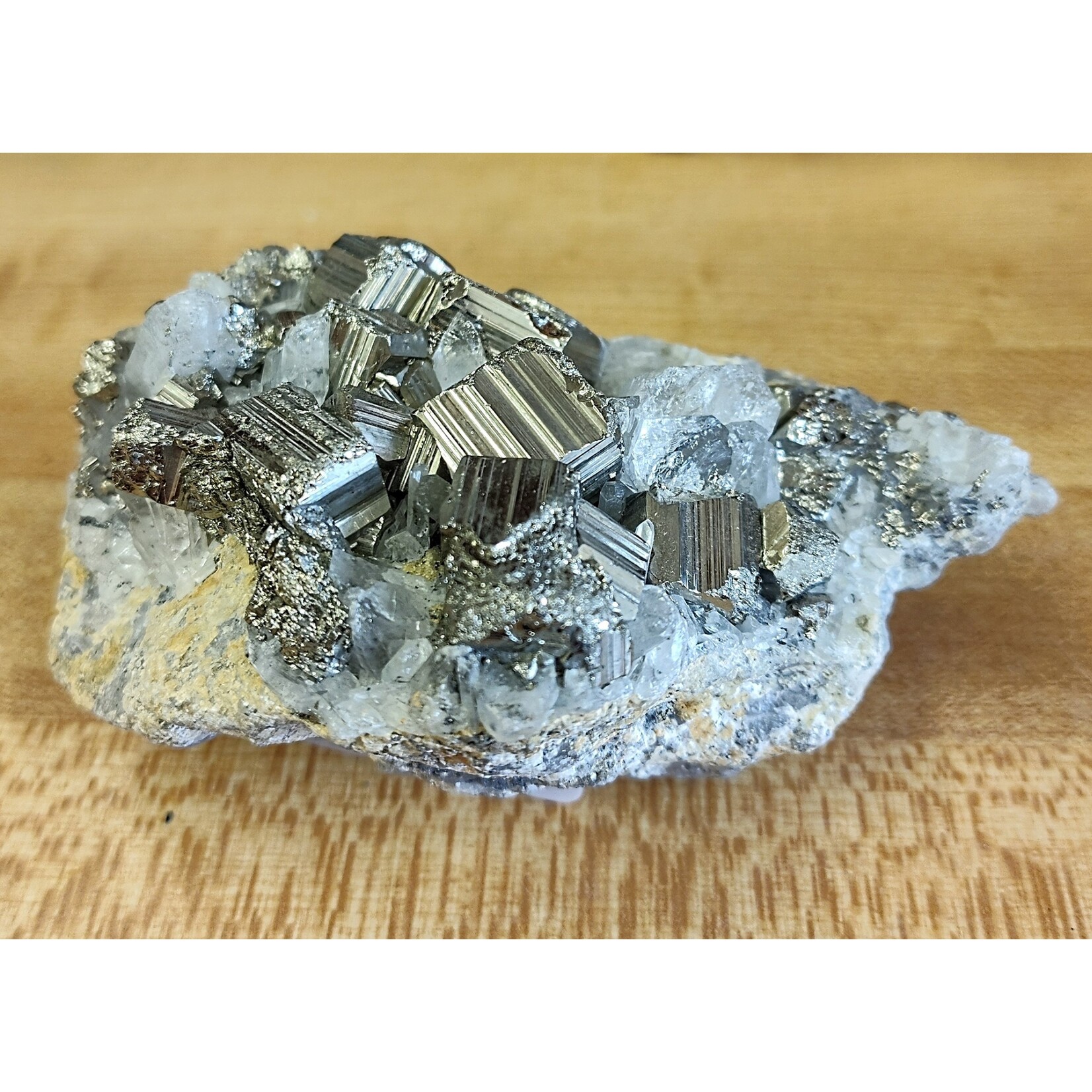 Pyrite & Quartz (Indonesia)