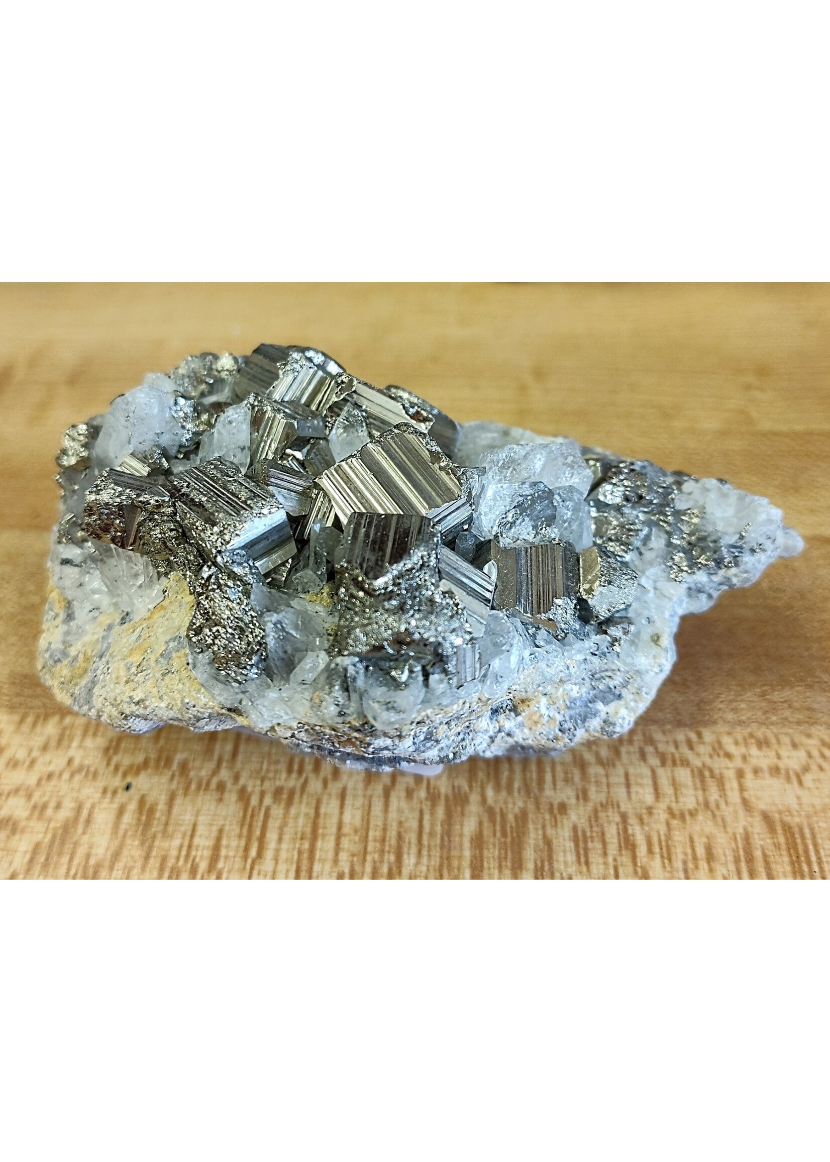 Pyrite & Quartz (Indonesia)