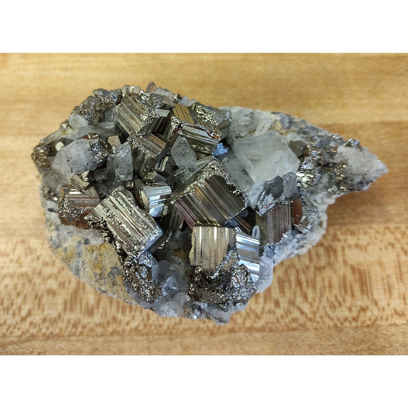 Pyrite & Quartz (Indonesia)