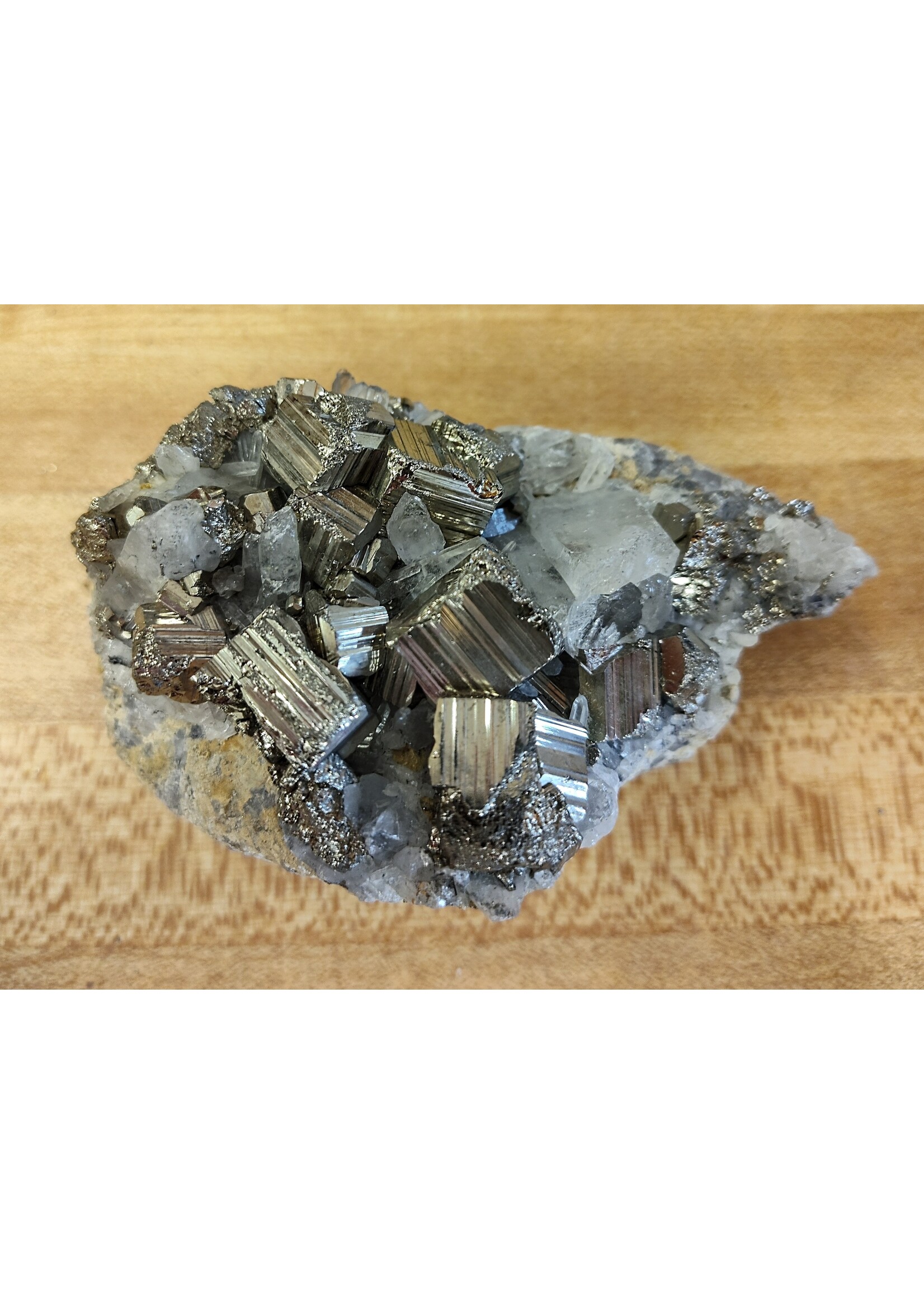Pyrite & Quartz (Indonesia)