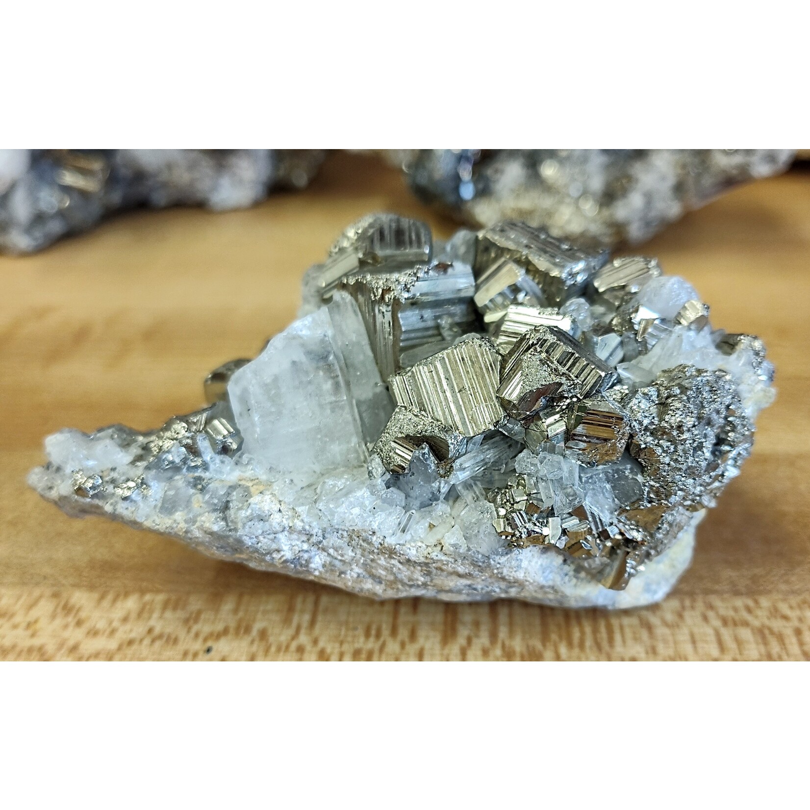 Pyrite & Quartz (Indonesia)