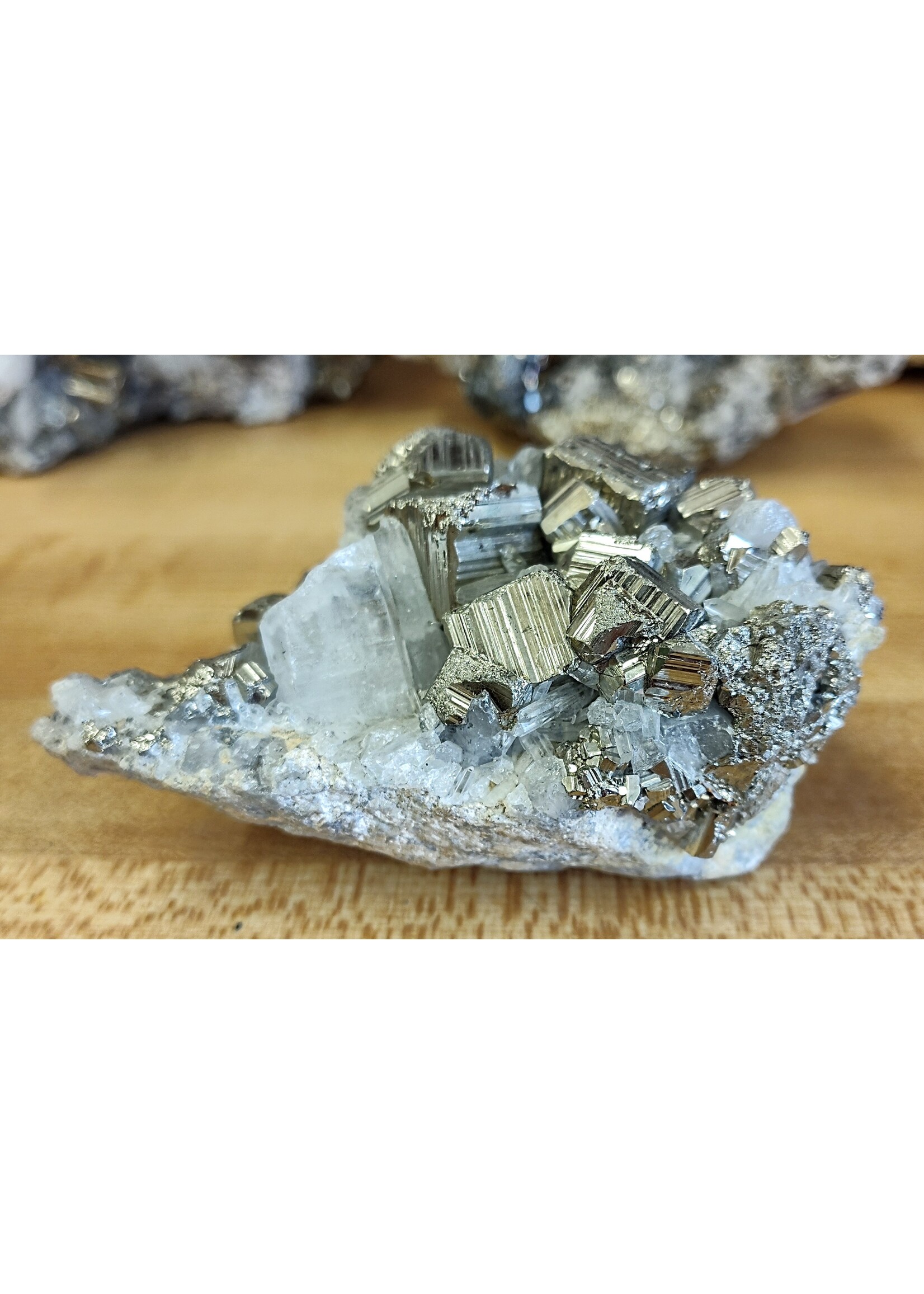 Pyrite & Quartz (Indonesia)