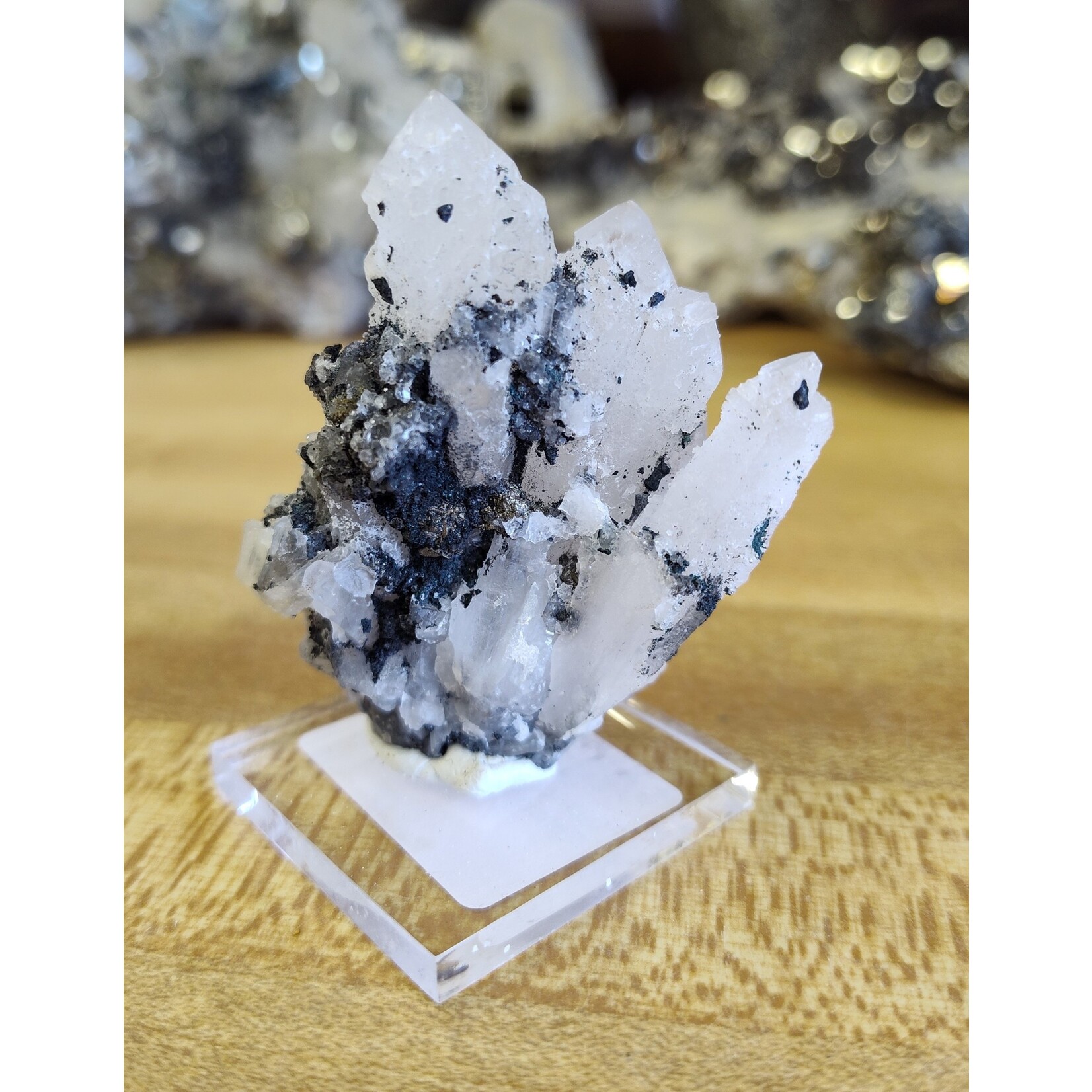 Quartz, Pyrite & Sphalerite
