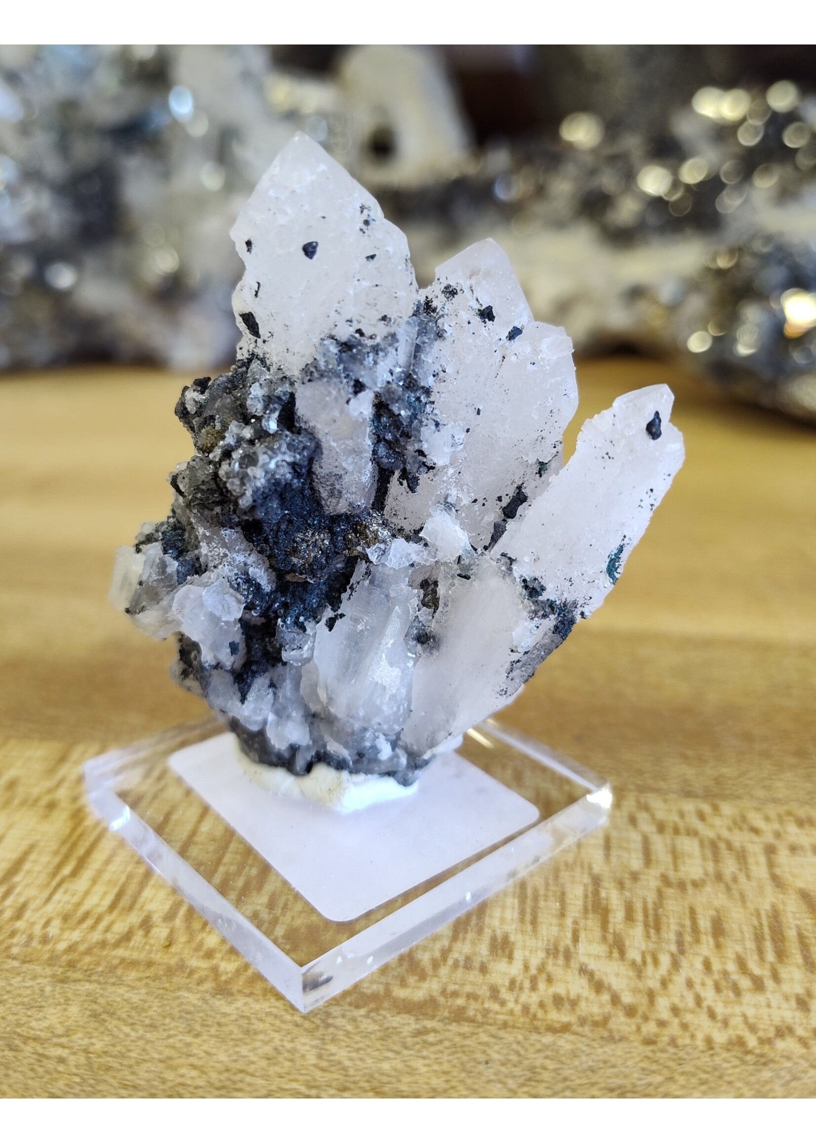 Quartz, Pyrite & Sphalerite