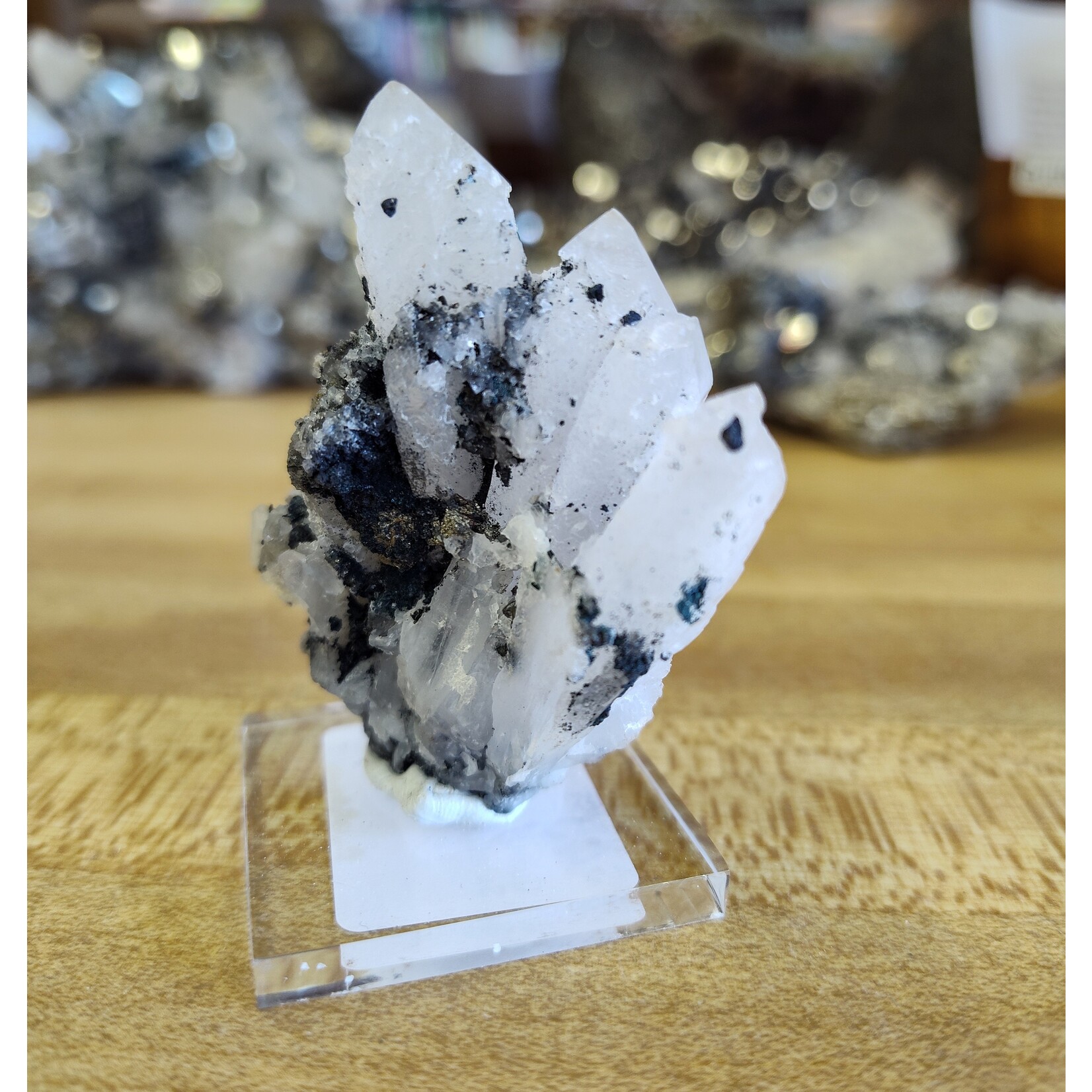 Quartz, Pyrite & Sphalerite