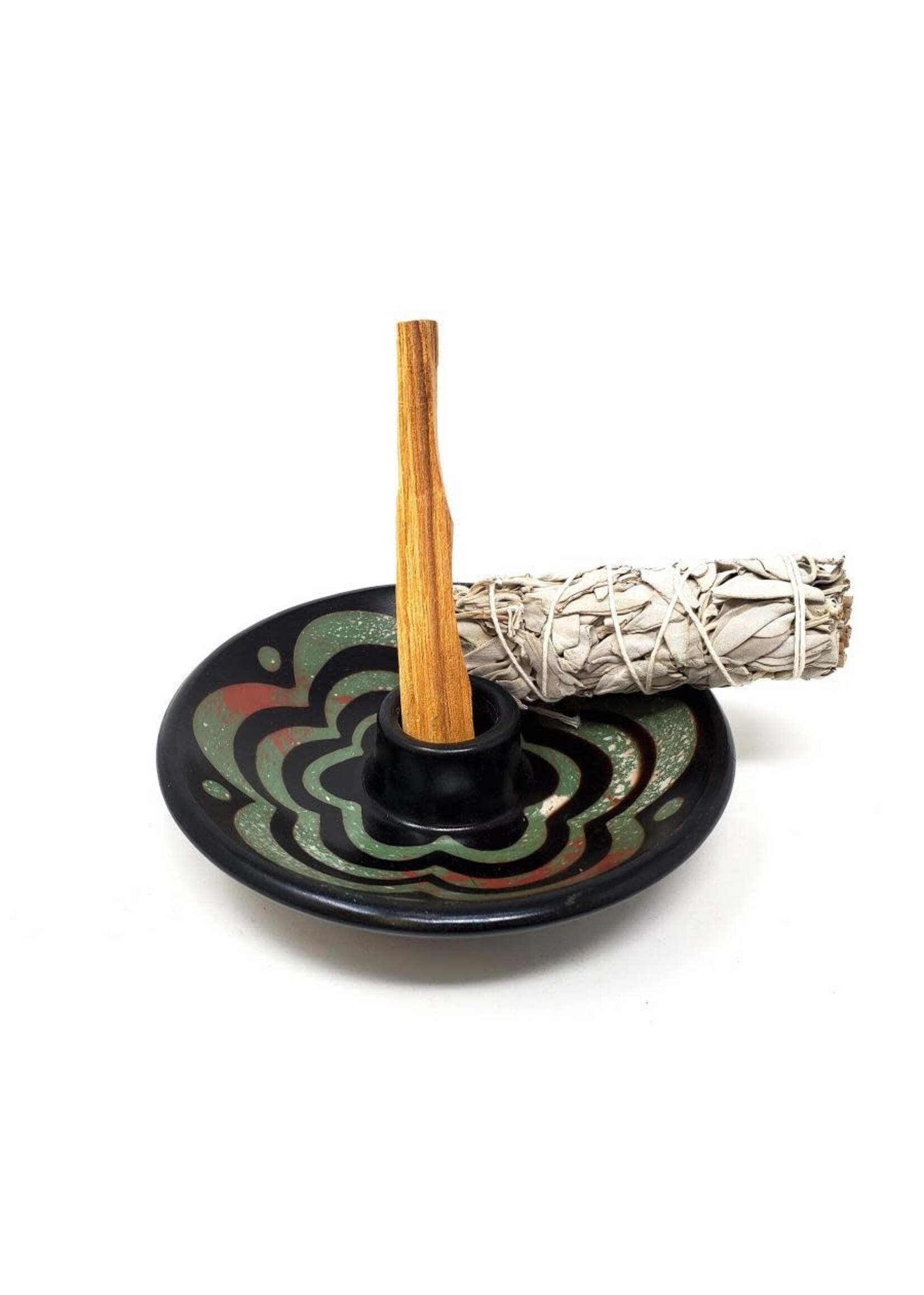 Peruvian Ceramic Burner Handmade - #9