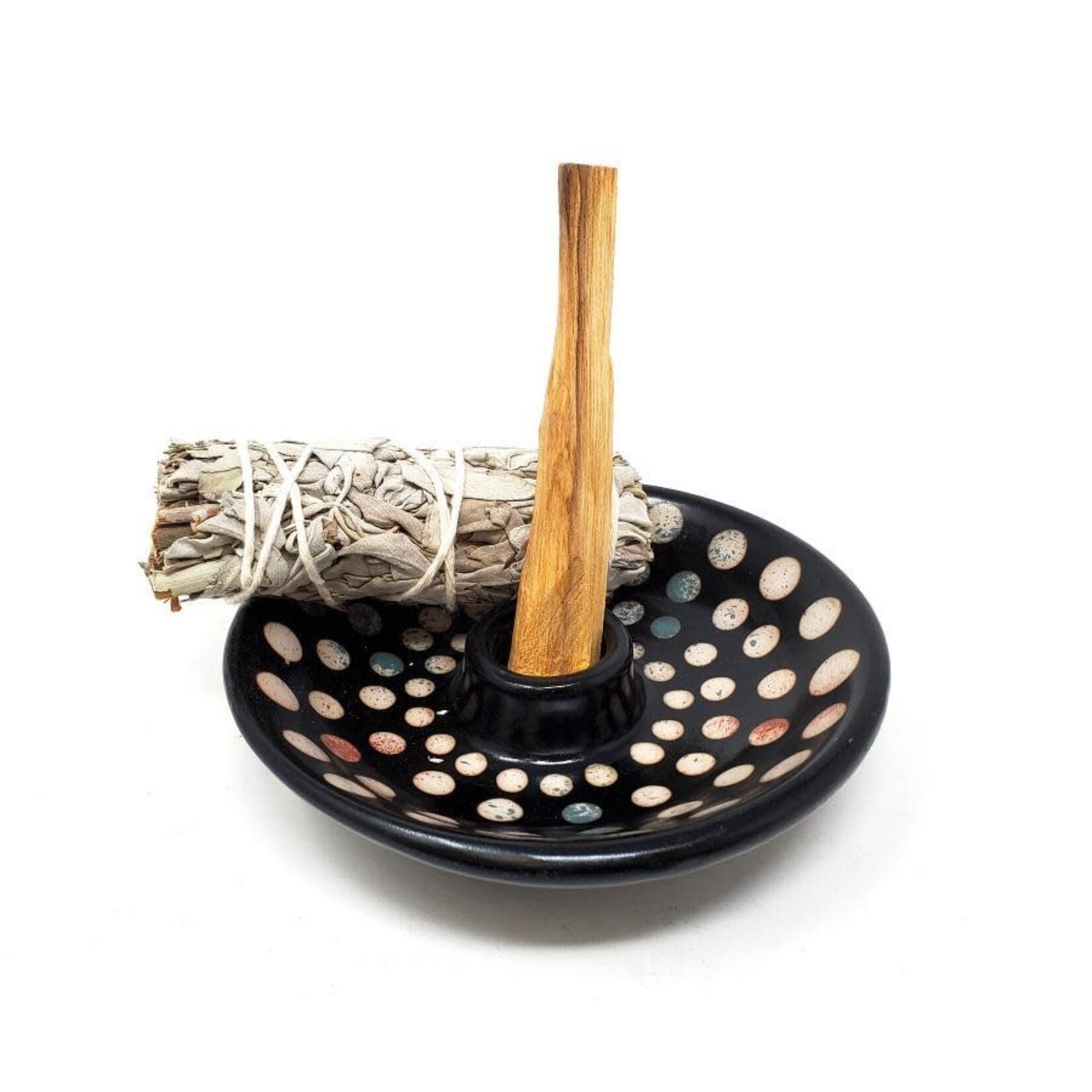 Peruvian Ceramic Burner Handmade - #10