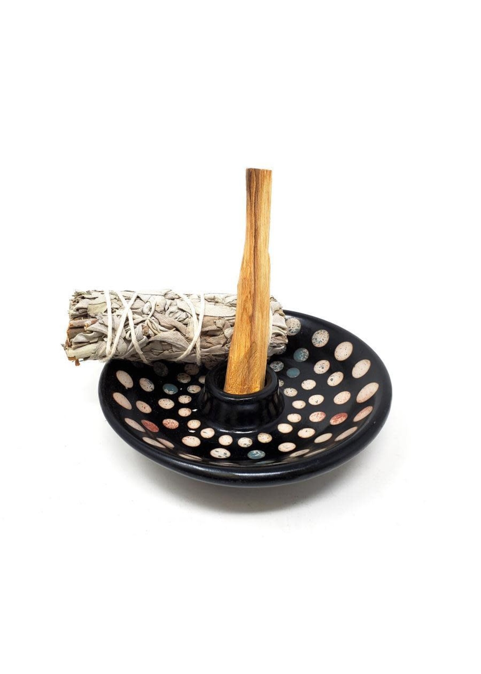 Peruvian Ceramic Burner Handmade - #10