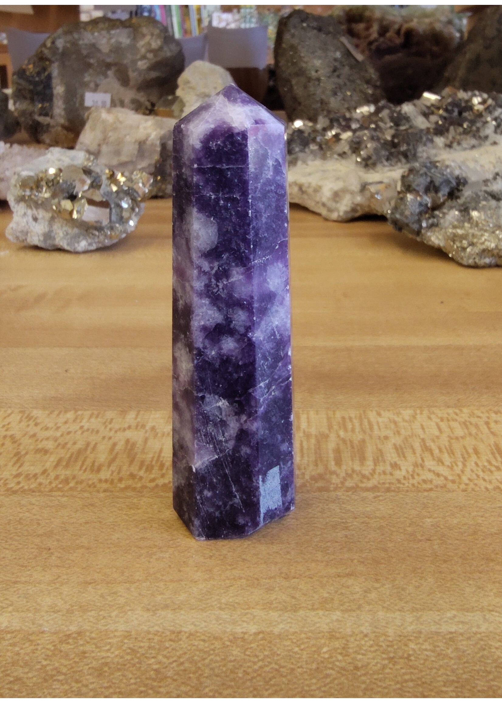 Lepidolite Points $15.95