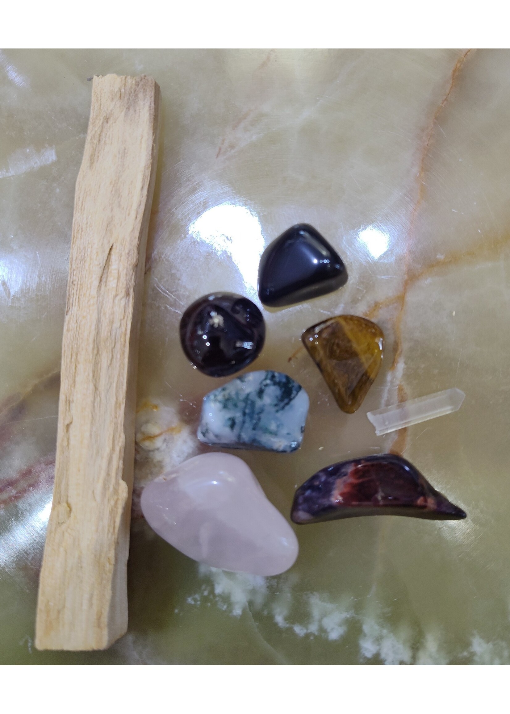 Month Stone Bags - January