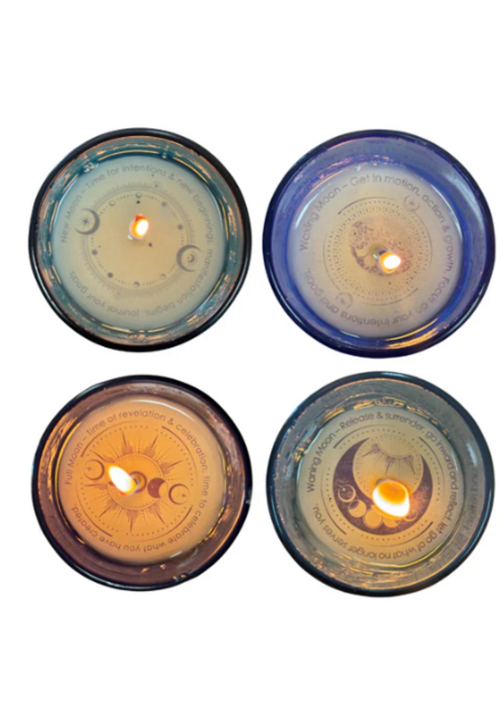 Moon Phase Candle Set