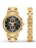 Citizens Watch & Bracelet Set (FB3002-61E