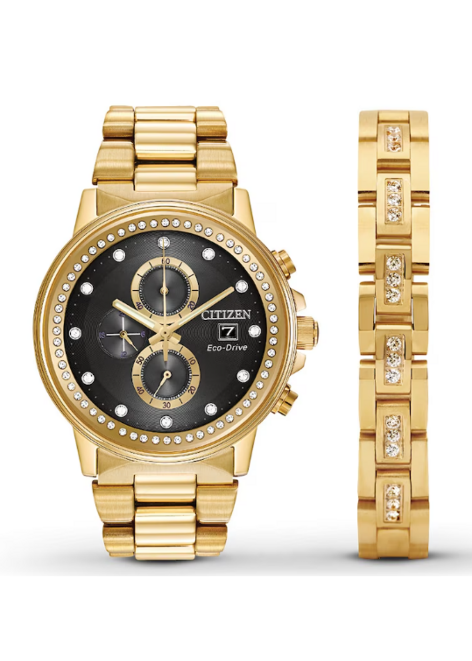 Citizens Watch & Bracelet Set (FB3002-61E