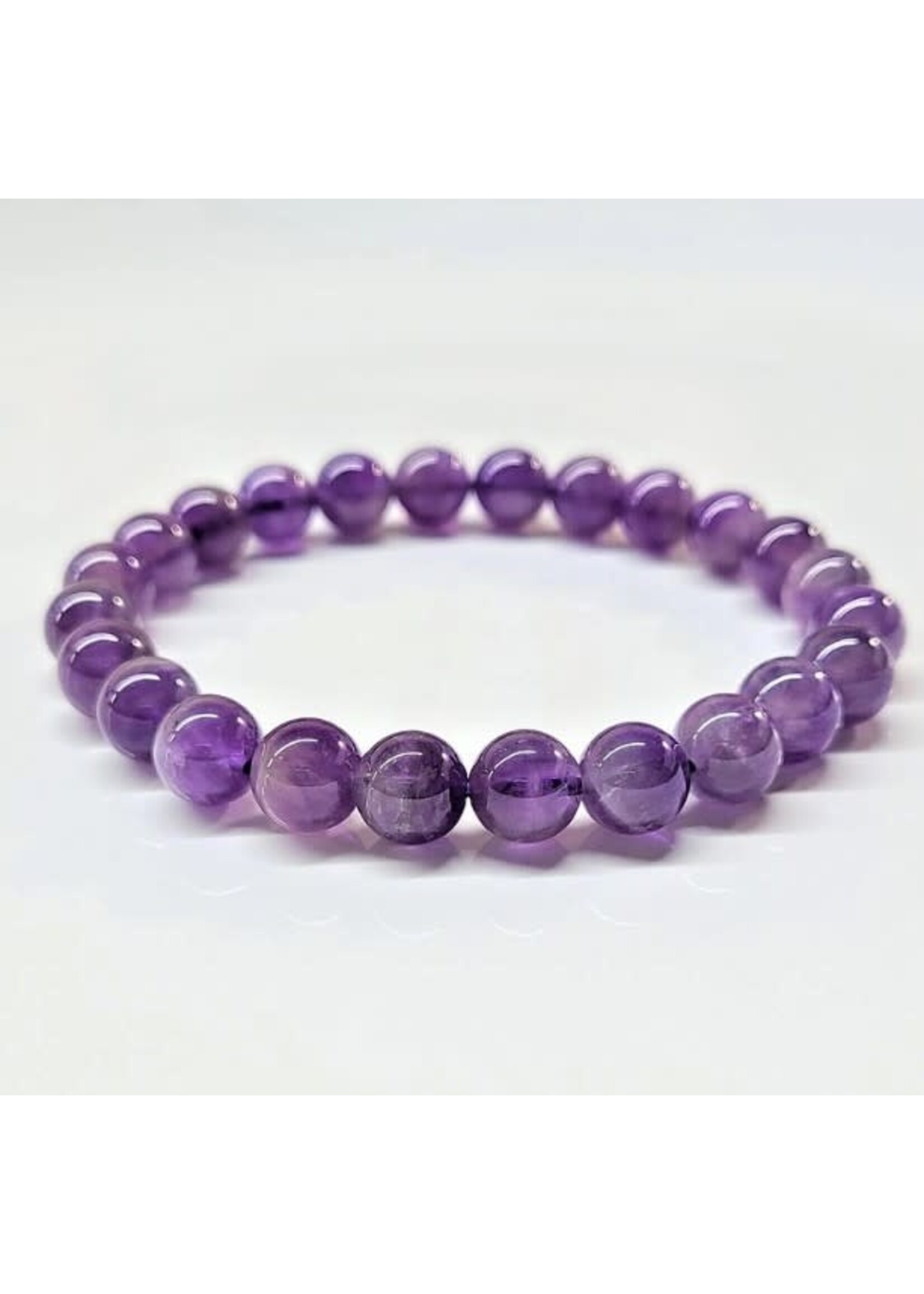 Amethyst (8mm Bracelet)
